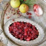 Slow Cooker Cranberry-Pear Sauce with Ginger