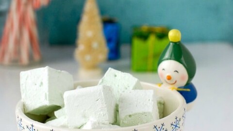 DIY Creme de Menthe Marshmallows