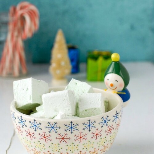 DIY Creme de Menthe Marshmallows