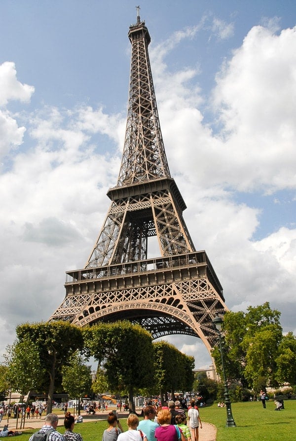 A temporary restaurant on the first floor - The Eiffel Tower