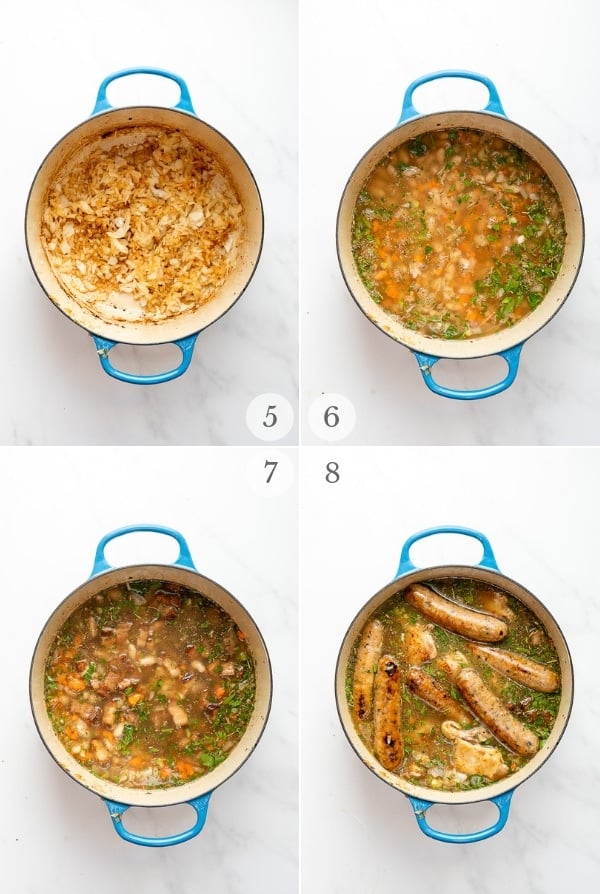 shortuct french cassoulet steps 5-8