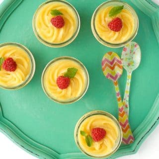 Mini Mascarpone Cheesecakes in Jars with Key Lime Curd - BoulderLocavore.com