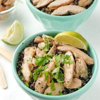 Thai Chicken Thigh Basil Quinoa Bowl BoulderLocavore