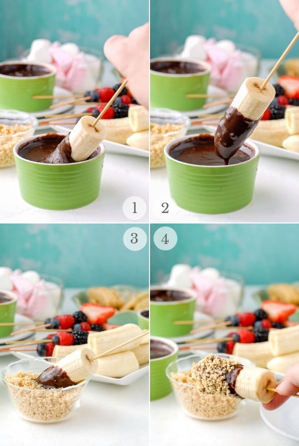 Little Dipper CrockPot Chocolate Fondue - A Year of Slow Cooking