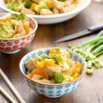 Fast and Healthy Orange and Romanesco Stir Fry with Clementines 
