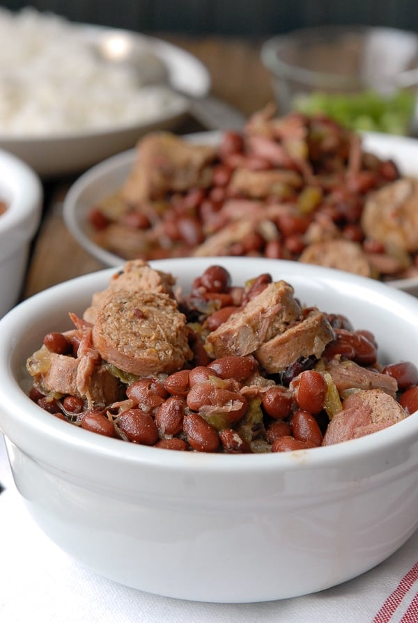 Slow Cooker Red Beans and Rice - The Magical Slow Cooker