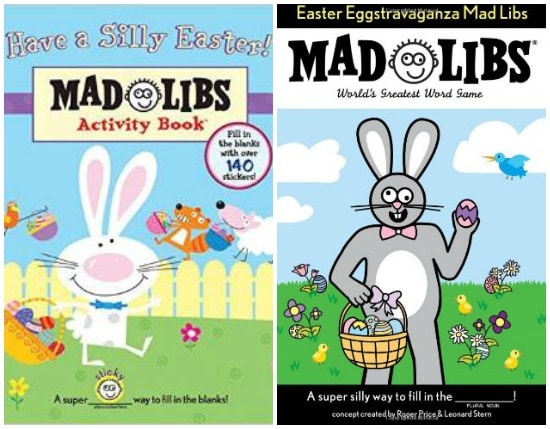 Easter Madlibs for Toddlers and Kids