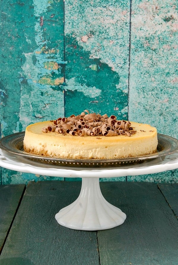 whole Irish Whiskey and Baileys Cheesecake