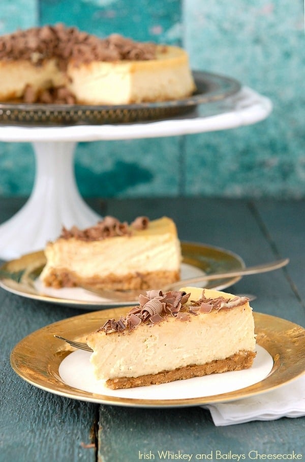 The Best Irish Whiskey and Baileys Cheesecake Recipe