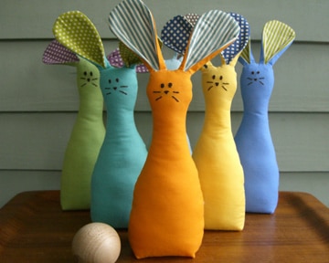 Bunny Bowling Set