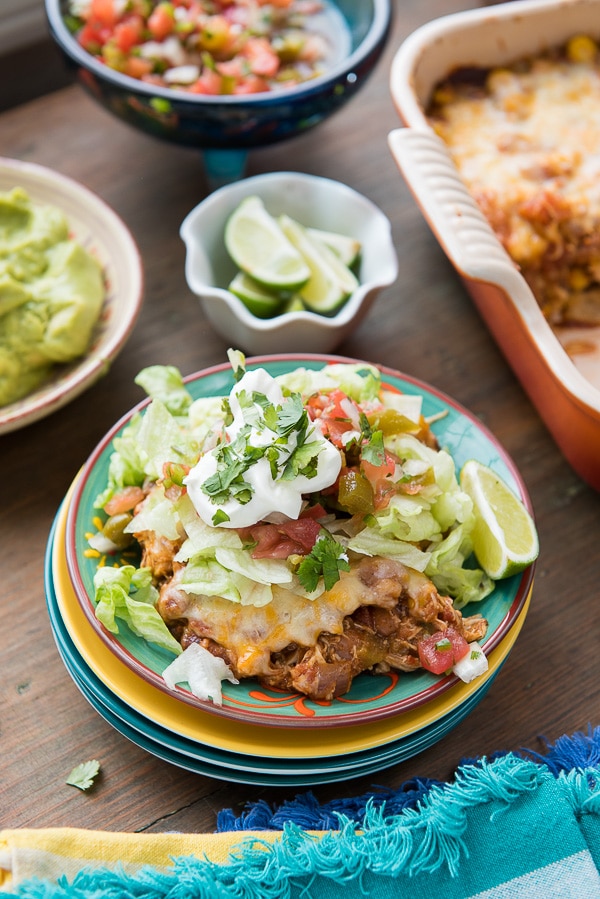 Mexican Chicken Casserole - Fast and Easy Dinner Recipe!