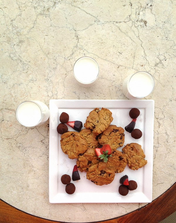 Gluten Free Peanut Butter Chocolate Chip Cookies - Four Seasons Santa Fe