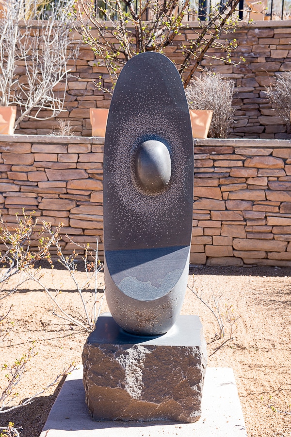 Sculpture at Four Seasons Rancho Encantado Santa Fe 