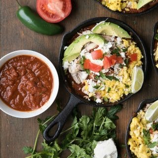 Spicy Chipotle Chicken Chilaquiles