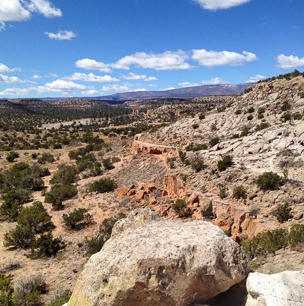 Tsankawi Trail Bandelier Santa Fe 