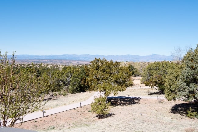 View from the Bar terrace at Four Seasons Rancho Encantado 