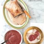 Boneless Pork Loin Roast with Rhubarb-Cherry Port Sauce - BoulderLocavore.com