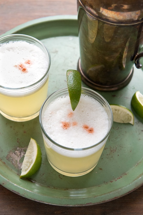 Peruvian Pisco Sour Cocktail - A Refreshing, Citrusy Sipper