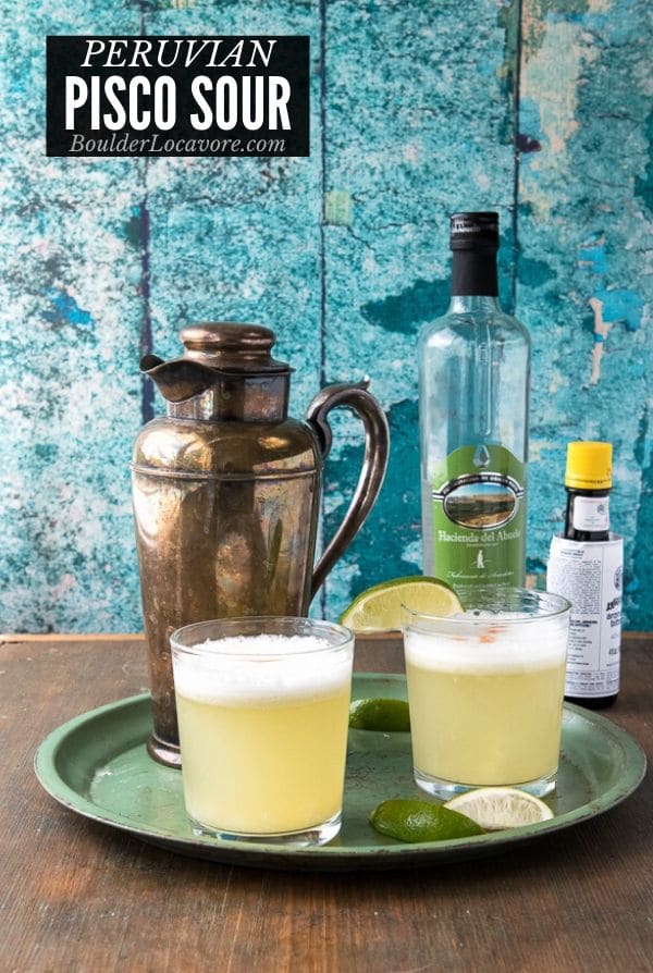 Pisco sour recipe