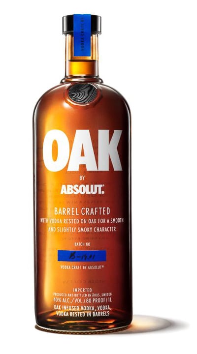 Oak by Absolut Barrel aged Vodka 