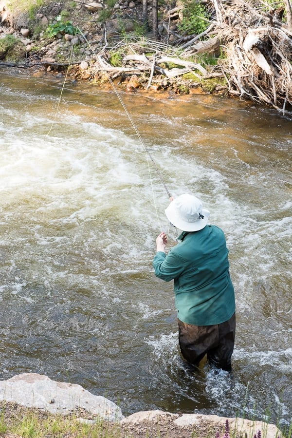 Fall River Fishing Rocky Mtn Natl Park 