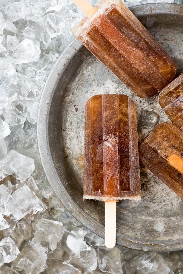 Jack Daniels and Mexican Coke Popsicles
