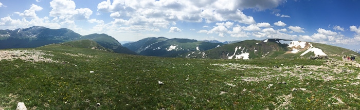 iPhone Pano Trail Ridge Road - Rocky Mtn Natl Park 