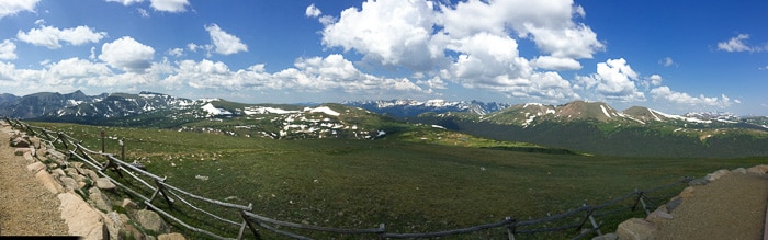 iPhone Pano Trail Ridge Road - Rocky Mtn Natl Park 