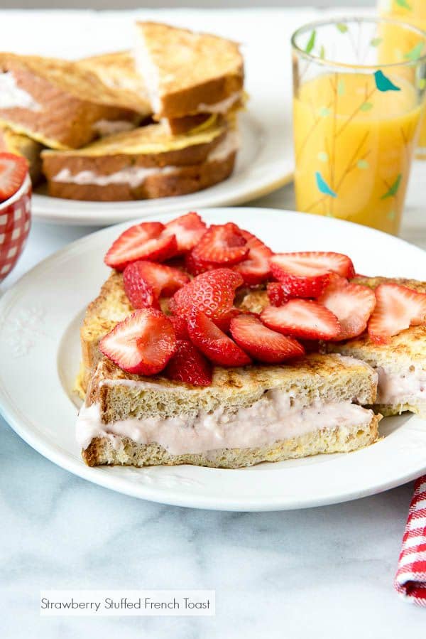 Strawberry Stuffed French Toast, Recipe