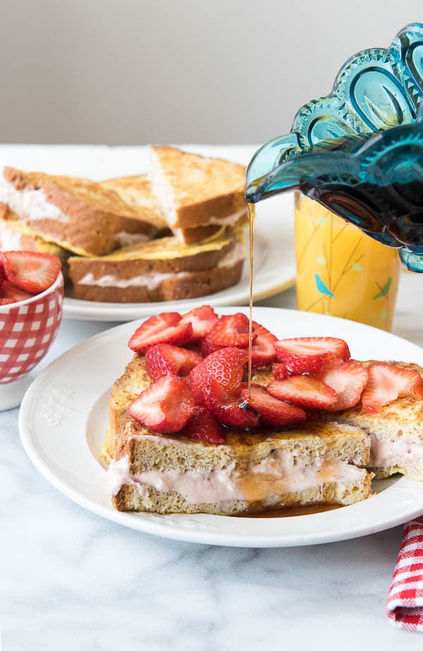 Strawberry Stuffed French Toast 