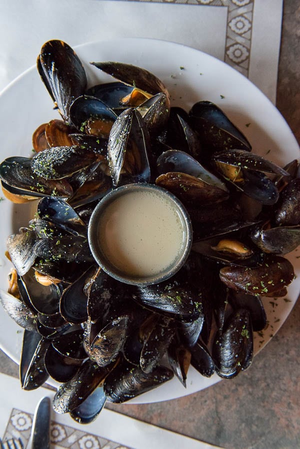 The Oyster Barn, Malpeque Mussels, PEI 