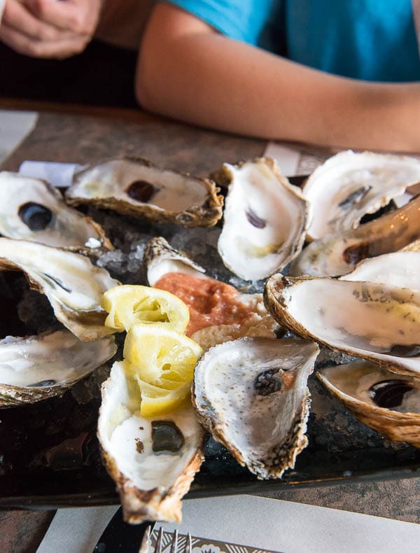 The Oyster Barn, Malpeque Oysters shells, PEI 