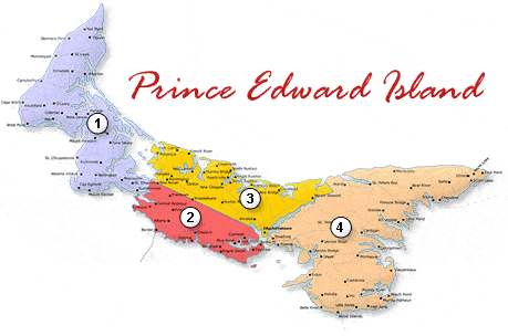 Prince Edward Island Map