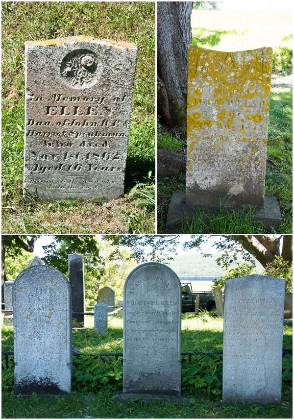 Nova Scotia, Annapolis Fort Anne tombstones