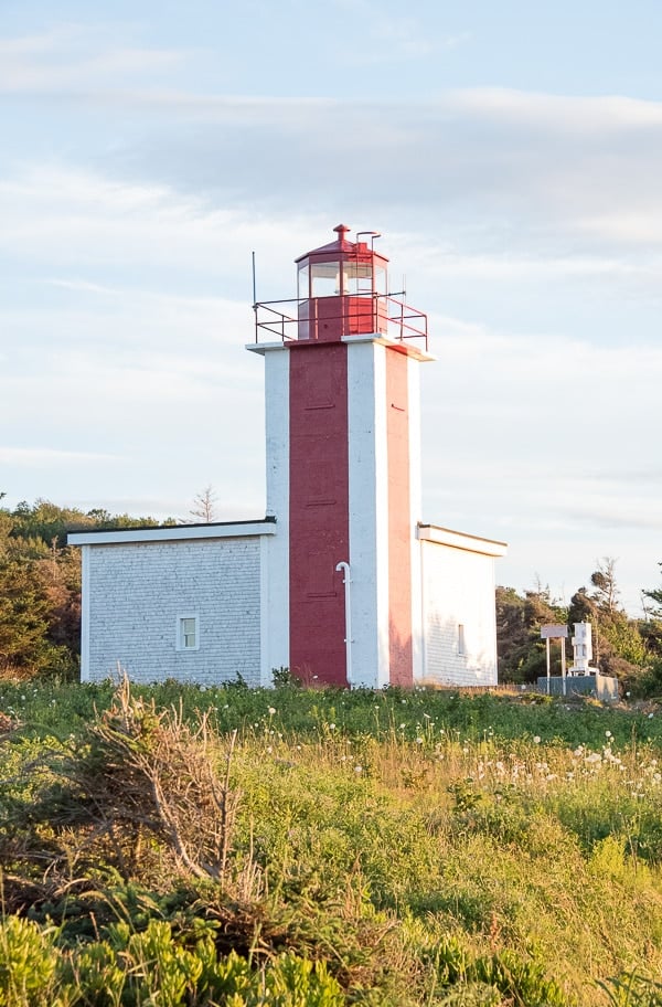 Nova Scotia, Digby, Point Prim lighthouse