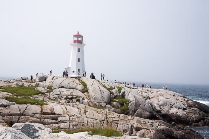 Nova Scotia, Peggys Cove Lighthouse 
