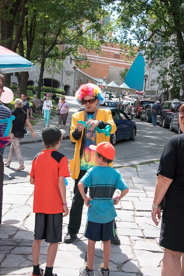 Quebec City, Upper City Balloon Man 