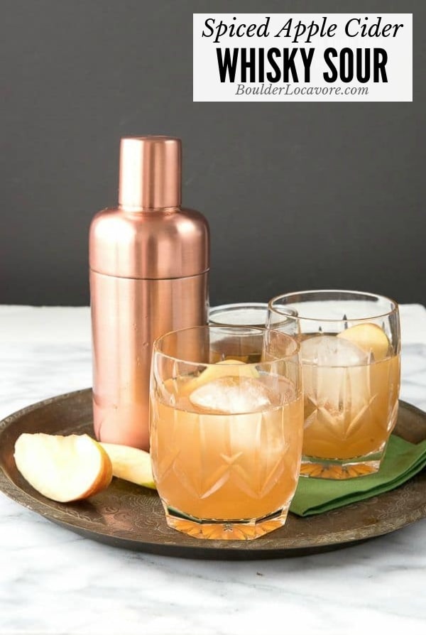 Hot Whiskey Drinks with Apple Cider - A Grateful Meal