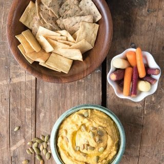 Spicy Chipotle Pumpkin Hummus. A 5 minute recipe! - BoulderLocavore.com
