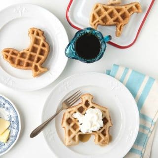 Gluten-Free Maple-Pecan Waffles