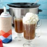 Slow Cooker Hot Buttered Rum self-serve