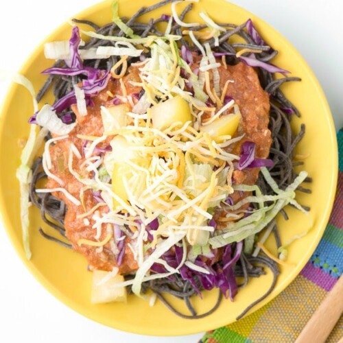 Taco Pasta with Black Bean Noodles Boulder Locavore