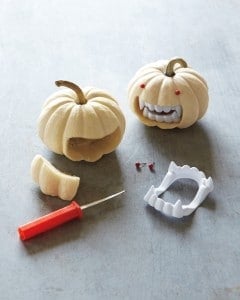 Vampire Teeth Pumpkins 