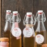 Apple Spiced Vodka with free printable gift tags