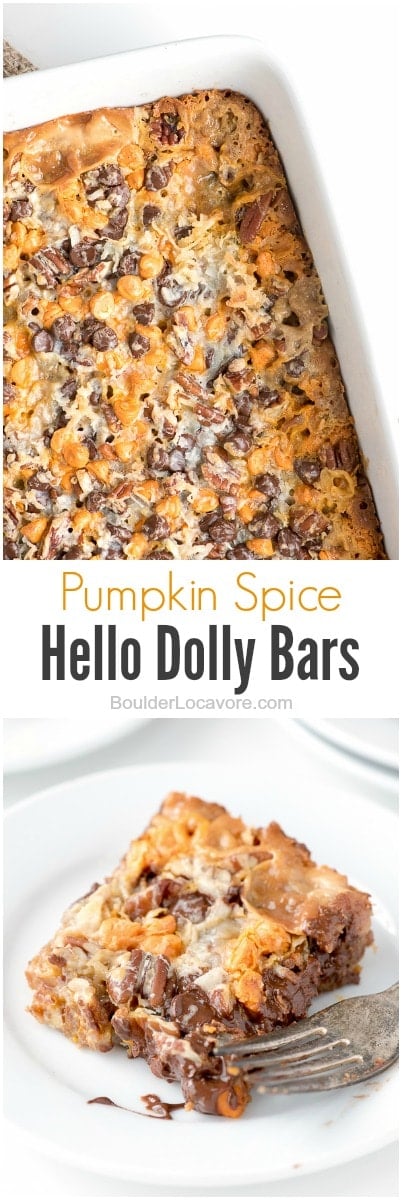 Hello dolly bars collage