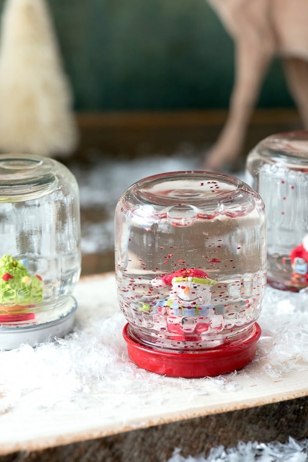 DIY How to Make Holiday Snow Globes  