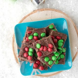 Snow Day Chocolate-Toffee Holiday Fudge.