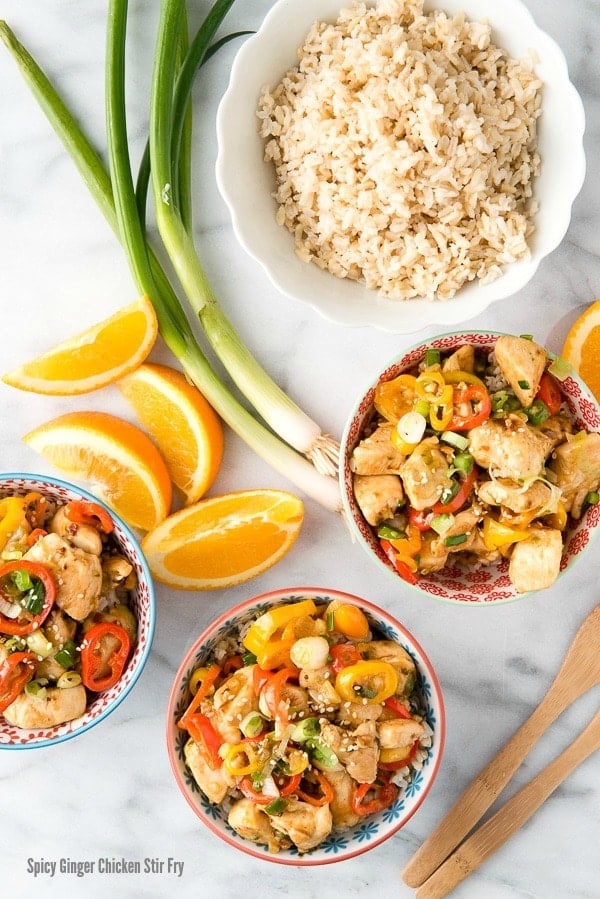 Spicy Ginger Chicken Stir Fry - Boulder Locavore