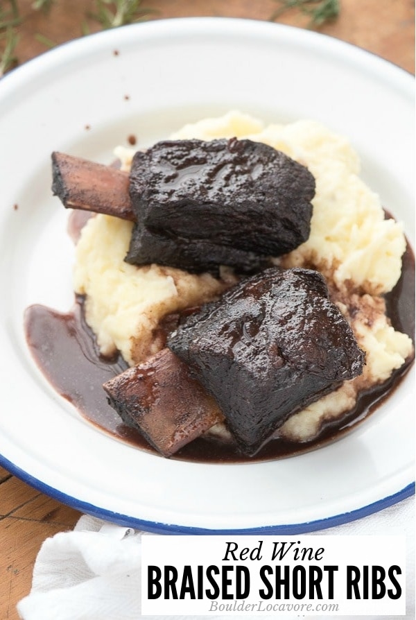 Red Wine Braised Short Ribs title image