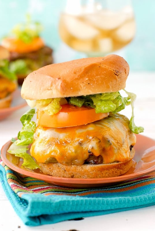 Stuffed Taco Burgers